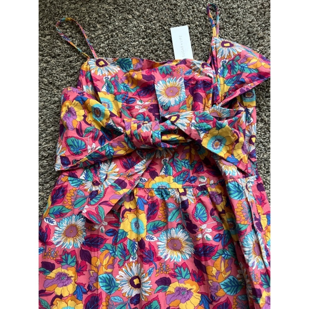 Floral Tiered Midi Dress - Picture 6 of 7